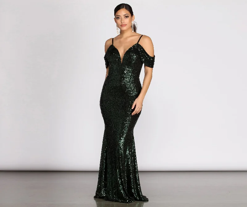 Wrap - Style Women Dress with Adjustable Fit for All Body TypesWrap - Style Women Dress with Adjustable Fit for All Body TypesJillian Deep V Sequin Dress Wrap - Style Women Dress with Adjustable Fit for All Body TypesWrap - Style Women Dress with Adjustable Fit for All Body TypesJillian Deep V Sequin Dress