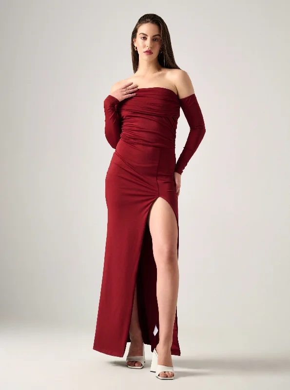 Maxi Women Dress with Floral Print for a Bohemian VibeMaxi Women Dress with Floral Print for a Bohemian VibeMira LONG SLEEVE RUCHED MAXI DRESS WITH SIDE SPLIT Maxi Women Dress with Floral Print for a Bohemian VibeMaxi Women Dress with Floral Print for a Bohemian VibeMira LONG SLEEVE RUCHED MAXI DRESS WITH SIDE SPLIT