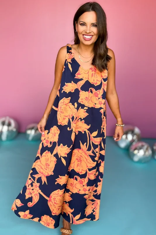 Off - the - Shoulder Women Dress for a Romantic and Feminine LookOff - the - Shoulder Women Dress for a Romantic and Feminine LookNavy Floral Print Side Slit Maxi Dress Off - the - Shoulder Women Dress for a Romantic and Feminine LookOff - the - Shoulder Women Dress for a Romantic and Feminine LookNavy Floral Print Side Slit Maxi Dress