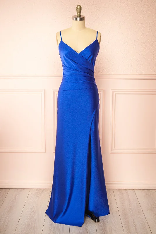 Little Black Women Dress with Sequins for a Glamorous Night OutLittle Black Women Dress with Sequins for a Glamorous Night OutNyra Blue | Mermaid Dress w/ Wrapped Bodice