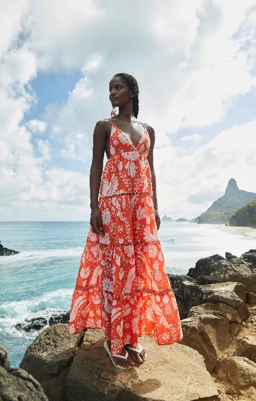 Backless Women Dress for a Sexy and Alluring Look at Evening EventsBackless Women Dress for a Sexy and Alluring Look at Evening EventsOrange Neon Jungle Maxi Dress Backless Women Dress for a Sexy and Alluring Look at Evening EventsBackless Women Dress for a Sexy and Alluring Look at Evening EventsOrange Neon Jungle Maxi Dress