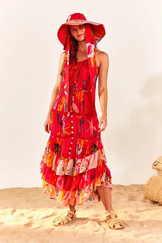 Halter Neck Women Dress to Show Off the Shoulders and NecklineHalter Neck Women Dress to Show Off the Shoulders and NecklineRed Mixed Fruits Ocean Maxi Dress Halter Neck Women Dress to Show Off the Shoulders and NecklineHalter Neck Women Dress to Show Off the Shoulders and NecklineRed Mixed Fruits Ocean Maxi Dress