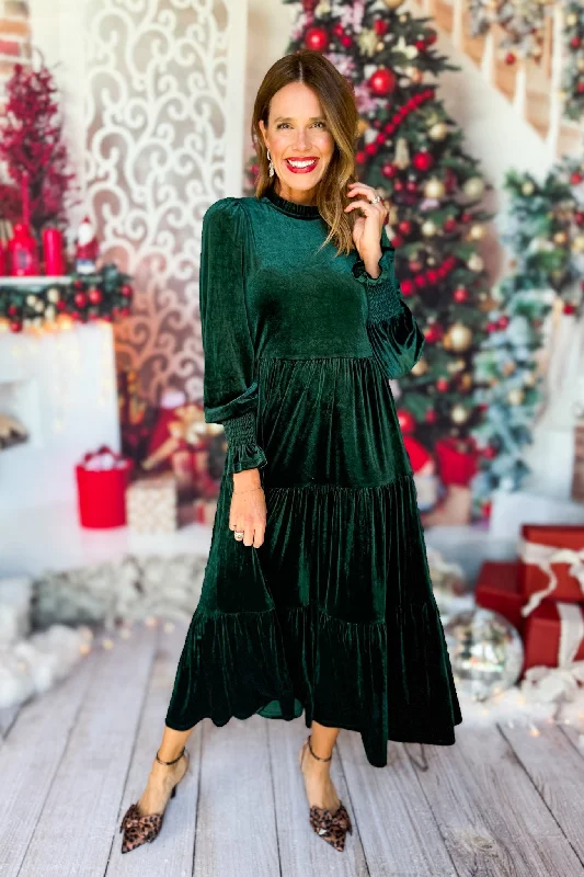 Mermaid - Style Women Dress with a Fitted Silhouette for Special OccasionsMermaid - Style Women Dress with a Fitted Silhouette for Special OccasionsSSYS The Ginger Long Sleeve Maxi Dress In Hunter Velvet Mermaid - Style Women Dress with a Fitted Silhouette for Special OccasionsMermaid - Style Women Dress with a Fitted Silhouette for Special OccasionsSSYS The Ginger Long Sleeve Maxi Dress In Hunter Velvet