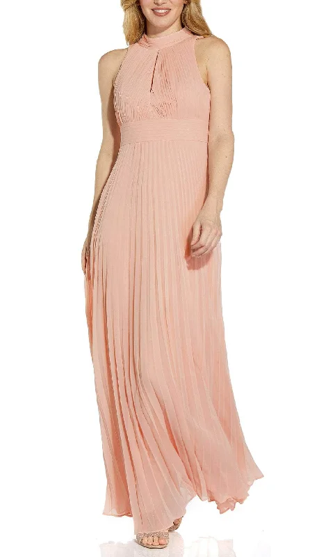 Strapless Women Dress with a Built - in Bra for Comfort and SupportStrapless Women Dress with a Built - in Bra for Comfort and SupportAdrianna Papell AP1E208859 - High Neck Pleated A-line Dress Strapless Women Dress with a Built - in Bra for Comfort and SupportStrapless Women Dress with a Built - in Bra for Comfort and SupportAdrianna Papell AP1E208859 - High Neck Pleated A-line Dress