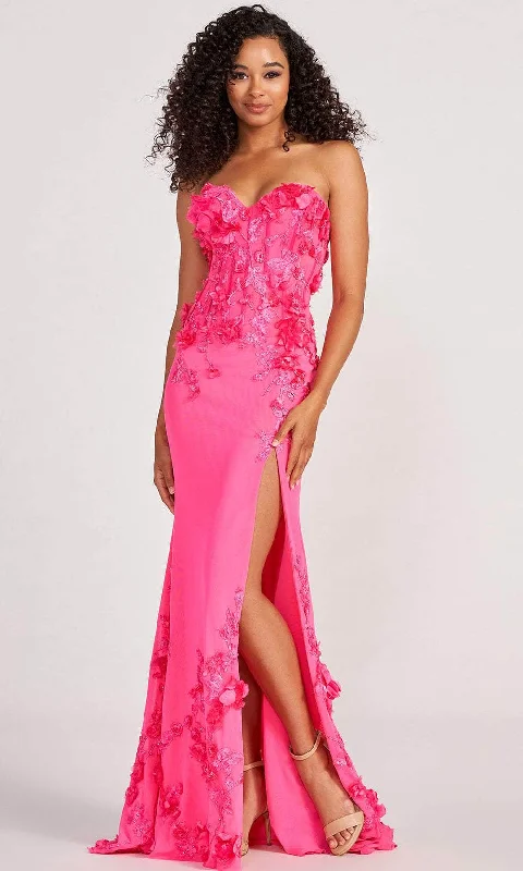 Empire Waist Women Dress to Accentuate the Bust and Conceal the WaistEmpire Waist Women Dress to Accentuate the Bust and Conceal the WaistColette for Mon Cheri CL2059 - 3D Floral Prom Gown Empire Waist Women Dress to Accentuate the Bust and Conceal the WaistEmpire Waist Women Dress to Accentuate the Bust and Conceal the WaistColette for Mon Cheri CL2059 - 3D Floral Prom Gown