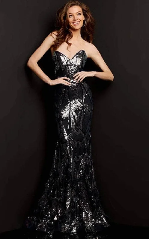Wrap - Style Women Dress with Adjustable Fit for All Body TypesWrap - Style Women Dress with Adjustable Fit for All Body TypesJovani - 05100 Strapless V-Neck Sequin Embellished Mermaid Gown Wrap - Style Women Dress with Adjustable Fit for All Body TypesWrap - Style Women Dress with Adjustable Fit for All Body TypesJovani - 05100 Strapless V-Neck Sequin Embellished Mermaid Gown