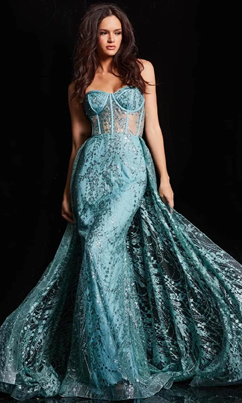 Wrap - Style Women Dress with Adjustable Fit for All Body TypesWrap - Style Women Dress with Adjustable Fit for All Body TypesJovani 36736 - A-Line Overskirt Prom Gown Wrap - Style Women Dress with Adjustable Fit for All Body TypesWrap - Style Women Dress with Adjustable Fit for All Body TypesJovani 36736 - A-Line Overskirt Prom Gown