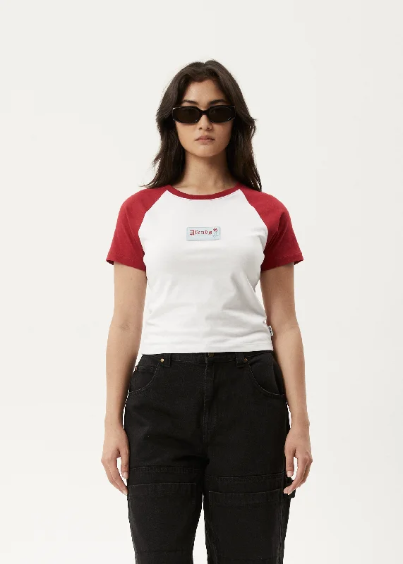 Sleeveless Women T Shirt for Summer ComfortAFENDS Womens Homely Raglan - Baby T-Shirt - Cherry Sleeveless Women T Shirt for Summer ComfortAFENDS Womens Homely Raglan - Baby T-Shirt - Cherry