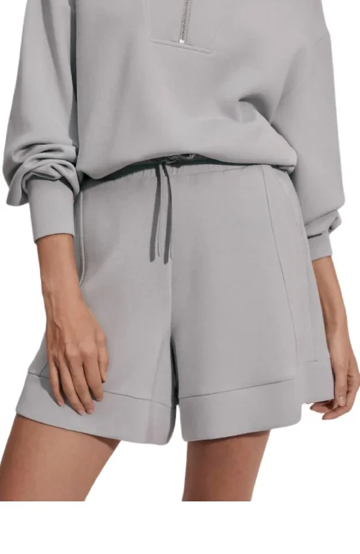 Bermuda Women Shorts for a Classic and Sophisticated LookAlder High Rise 5.5 Short In Mirage Grey Bermuda Women Shorts for a Classic and Sophisticated LookAlder High Rise 5.5 Short In Mirage Grey