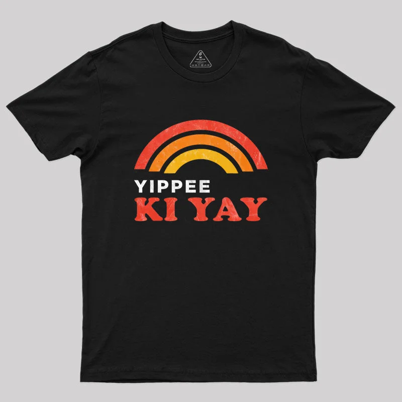 Tie - Dye Women T Shirt with a Bohemian VibeBruce Willis Yippee Ki Yay Rainbow Geek T-Shirt Tie - Dye Women T Shirt with a Bohemian VibeBruce Willis Yippee Ki Yay Rainbow Geek T-Shirt