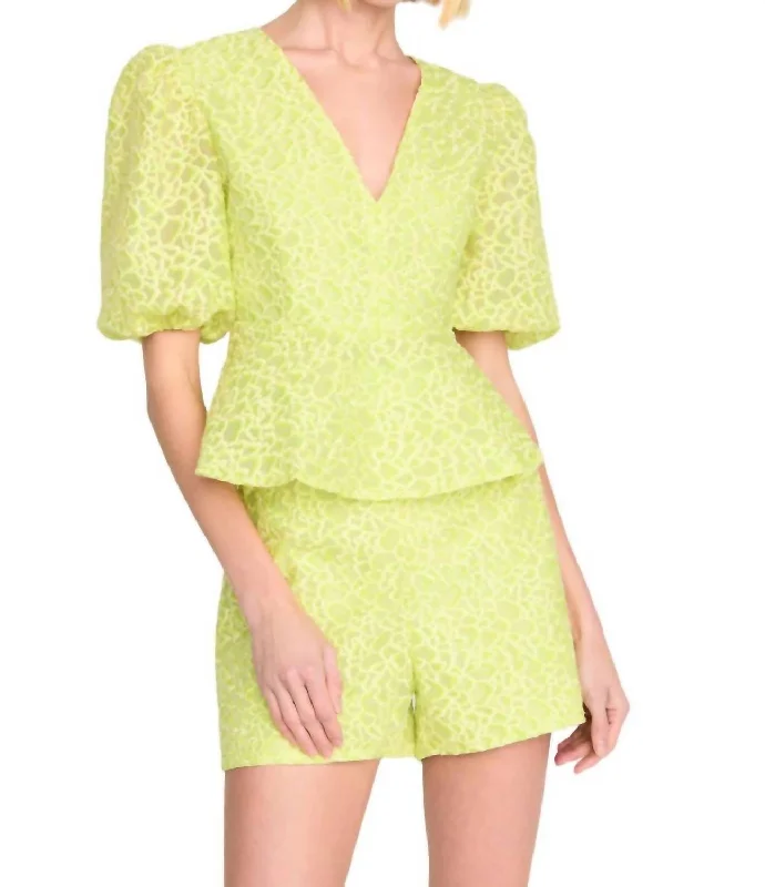 Cuffed Women Shorts for a Laid - Back and Trendy LookFable Shorts In Sundew
