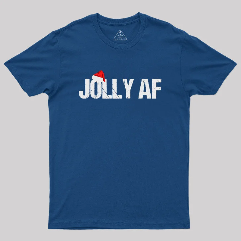 Muscle Women T Shirt for a Sporty and Casual LookFunny Christmas Gifts Santa Joily AF Geek T-Shirt Muscle Women T Shirt for a Sporty and Casual LookFunny Christmas Gifts Santa Joily AF Geek T-Shirt