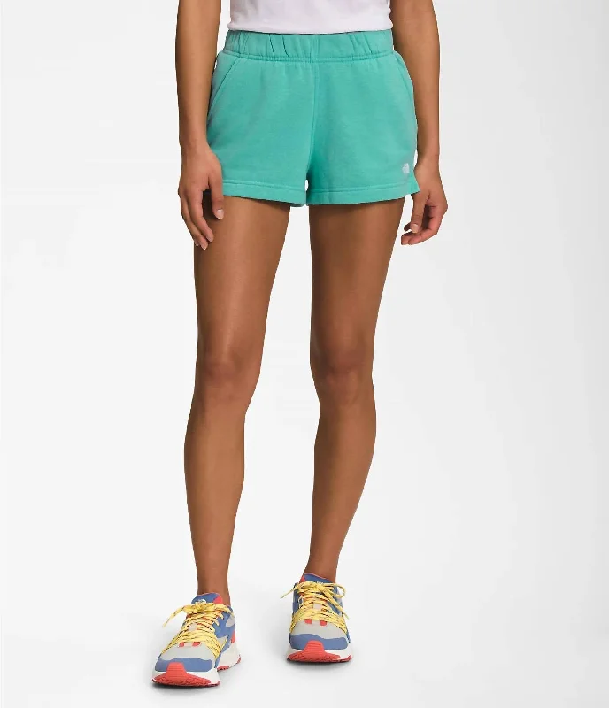 Belted Women Shorts to Enhance the WaistlineHalf Dome Logo 3'' Shorts In Wasabi