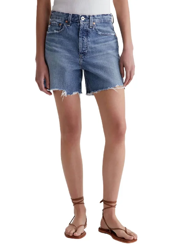 Tie - Waist Women Shorts for a Customizable FitHigh Rise Clove Shorts In Myth