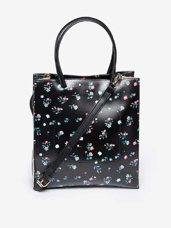Linen Women Shorts for Breathable Comfort in Hot WeatherLOV Multicolour Floral Print Tote Bag Linen Women Shorts for Breathable Comfort in Hot WeatherLOV Multicolour Floral Print Tote Bag