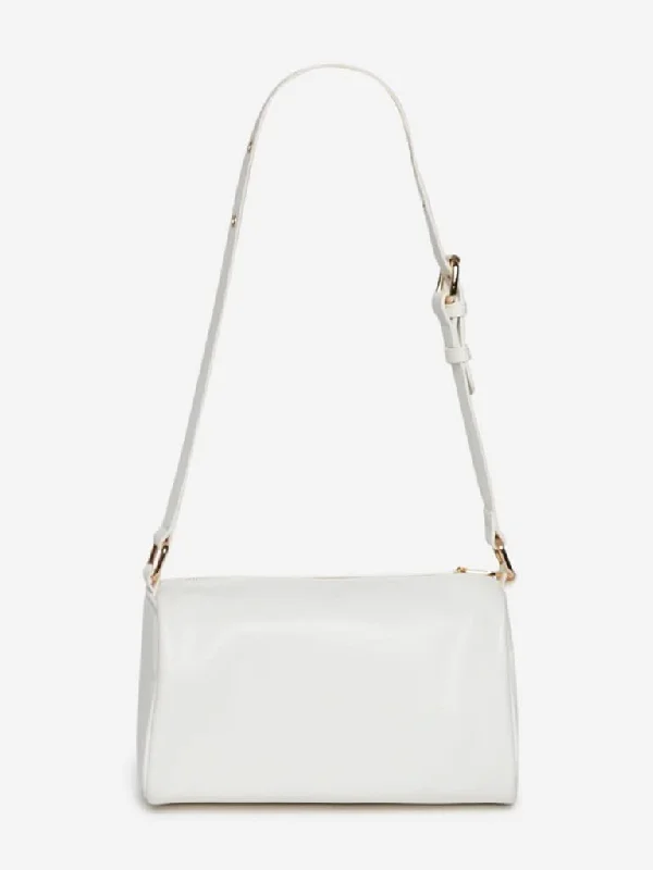 Belted Women Shorts to Enhance the WaistlineLOV White Faux-Leather Holly Handbag