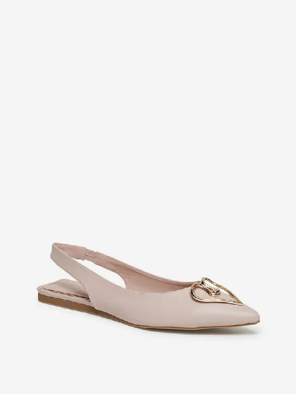 Stretchable Women Shorts for Maximum MobilityLUNA BLU Blush Pink Hardware Sling-Back Flats Stretchable Women Shorts for Maximum MobilityLUNA BLU Blush Pink Hardware Sling-Back Flats