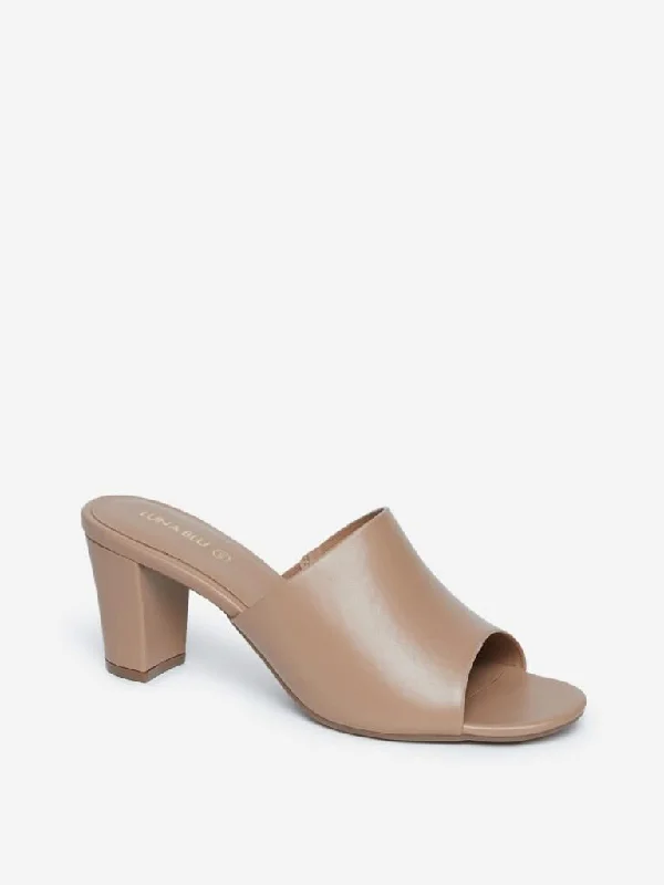 Stretchable Women Shorts for Maximum MobilityLUNA BLU Light Tan Peep Toe Block Heel Sandals Stretchable Women Shorts for Maximum MobilityLUNA BLU Light Tan Peep Toe Block Heel Sandals