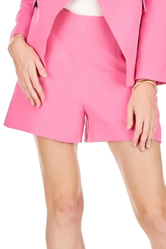 Cargo Women Shorts with Multiple Pockets for FunctionalityMia Short In Pink