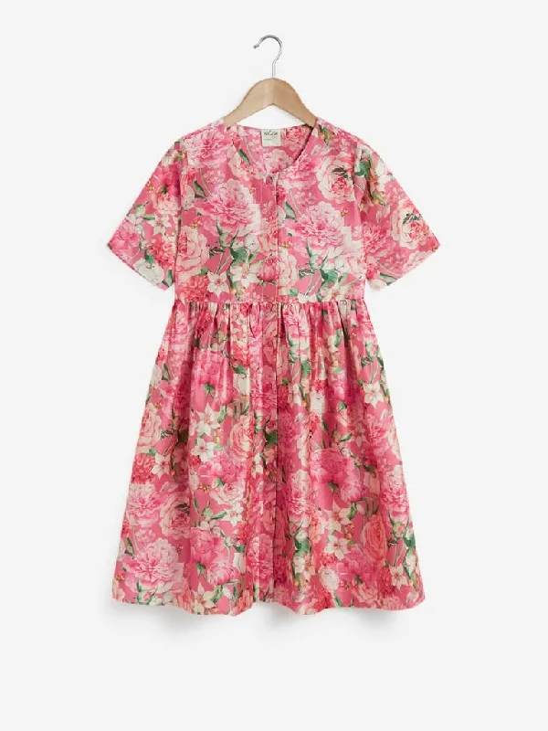 Belted Women Shorts to Enhance the WaistlineUtsa Kids Pink Floral Fit-And-Flare Dress Belted Women Shorts to Enhance the WaistlineUtsa Kids Pink Floral Fit-And-Flare Dress