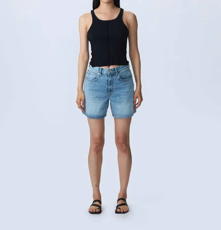Printed Animal Print Women Shorts for a Wild and Stylish AppearanceWalker Denim Short In Heartache Printed Animal Print Women Shorts for a Wild and Stylish AppearanceWalker Denim Short In Heartache