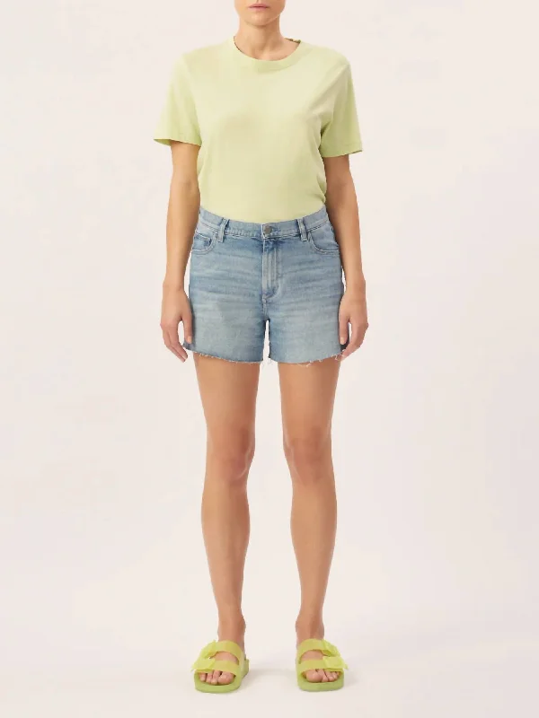 Embroidered Women Shorts with Intricate DesignsZoie Short - Relaxed Vintage 4.5" In Droplet Embroidered Women Shorts with Intricate DesignsZoie Short - Relaxed Vintage 4.5" In Droplet