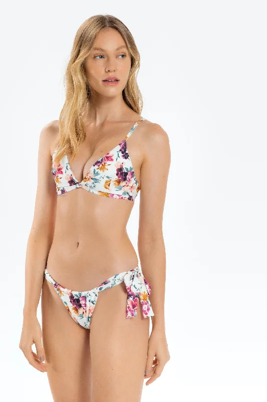 Push - up bikini top to enhance the bust for a confident beach appearanceBlooming Triangle Top Push - up bikini top to enhance the bust for a confident beach appearanceBlooming Triangle Top