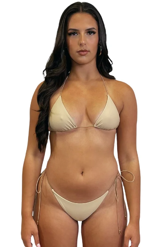 Lace - trimmed bikini for an elegant and romantic touchMICRO SKIN CHEEKY SCRUNCH BOTTOM - FAIR Lace - trimmed bikini for an elegant and romantic touchMICRO SKIN CHEEKY SCRUNCH BOTTOM - FAIR