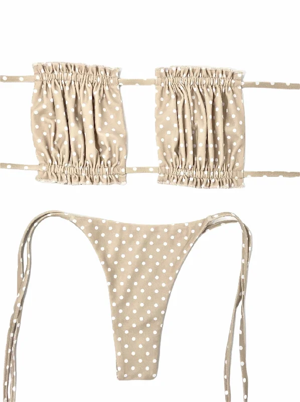 UV - protection bikini for safe sun exposure during beach daysPOPPI MINIMAL BOTTOM - TAN UV - protection bikini for safe sun exposure during beach daysPOPPI MINIMAL BOTTOM - TAN