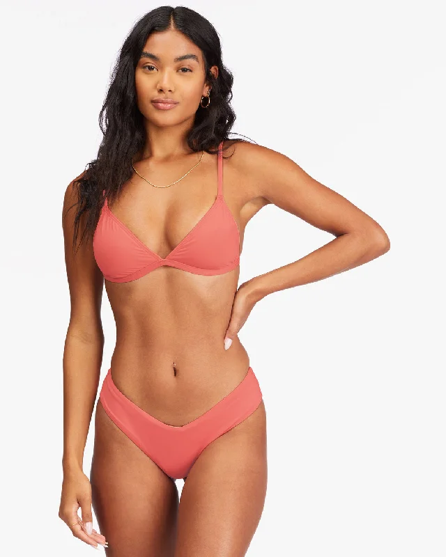 Push - up bikini top to enhance the bust for a confident beach appearanceSol Searcher Ceci Triangle Bikini Top - Lifes A Peach Push - up bikini top to enhance the bust for a confident beach appearanceSol Searcher Ceci Triangle Bikini Top - Lifes A Peach