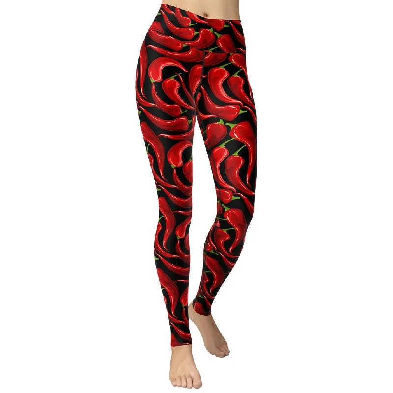Plus Size Women's Corduroy Tight Trousers in Olive Green for a Retro and Cozy VibeChilli Pepper Yoga Leggings