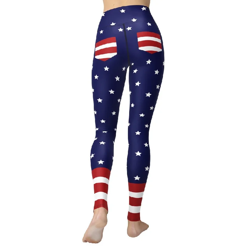 Women's Leather - Look Tight Trousers with Zipper Details in Dark Gray for an Urban StyleCool Patriotic Yoga Leggings Women's Leather - Look Tight Trousers with Zipper Details in Dark Gray for an Urban StyleCool Patriotic Yoga Leggings