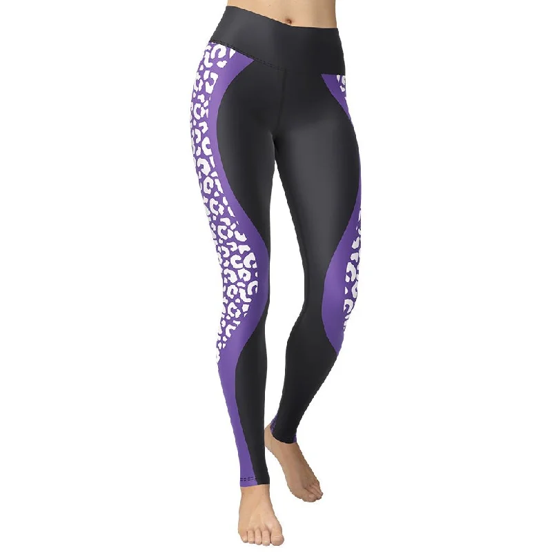 Plus Size Women's Printed Tight Trousers in Floral Patterns for a Spring - Inspired OutfitCurve Yoga Leggings Plus Size Women's Printed Tight Trousers in Floral Patterns for a Spring - Inspired OutfitCurve Yoga Leggings