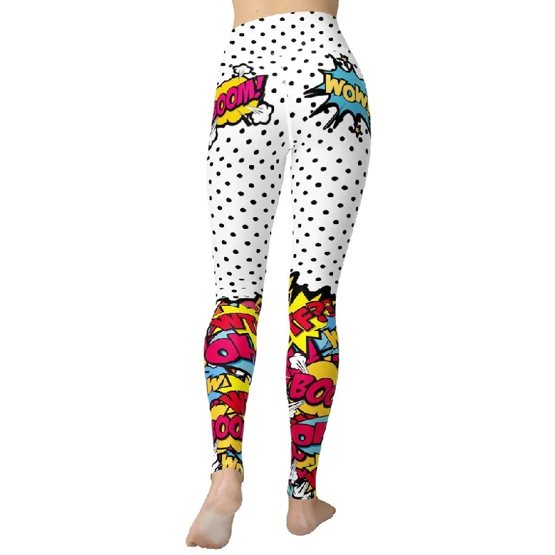 Women's Fleece - Lined Tight Trousers in Dark Blue for Warmth in Cold WeatherCutest Pop Art Yoga Leggings Women's Fleece - Lined Tight Trousers in Dark Blue for Warmth in Cold WeatherCutest Pop Art Yoga Leggings