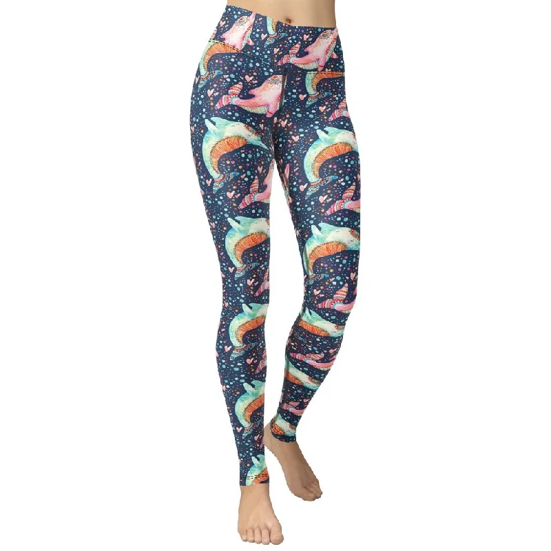 Women's Metallic Tight Trousers in Gold for a Glamorous Party EnsembleDolphin Yoga Leggings Women's Metallic Tight Trousers in Gold for a Glamorous Party EnsembleDolphin Yoga Leggings