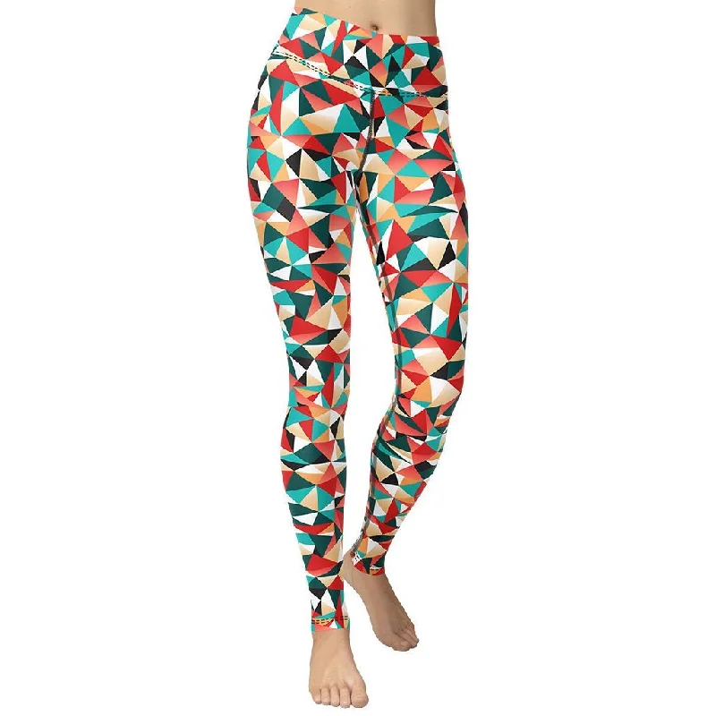 Plus Size Women's Embroidered Tight Trousers in White for a Feminine and Elegant StyleKaleidoscopic Yoga Leggings Plus Size Women's Embroidered Tight Trousers in White for a Feminine and Elegant StyleKaleidoscopic Yoga Leggings