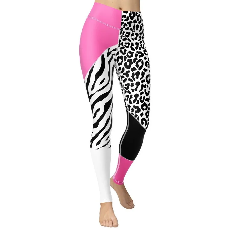 Plus Size Women's Sheer Tight Trousers in Nude for a Subtle and Stylish StatementLeopard Color Block Yoga Leggings Plus Size Women's Sheer Tight Trousers in Nude for a Subtle and Stylish StatementLeopard Color Block Yoga Leggings