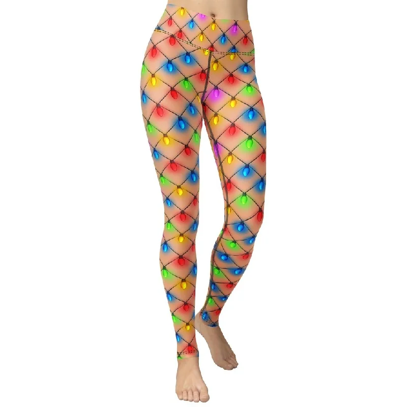 Plus Size Women's Snake - Print Tight Trousers in Brown and Black for a Bold Fashion StatementNaughty Christmas Lights Yoga Leggings Plus Size Women's Snake - Print Tight Trousers in Brown and Black for a Bold Fashion StatementNaughty Christmas Lights Yoga Leggings