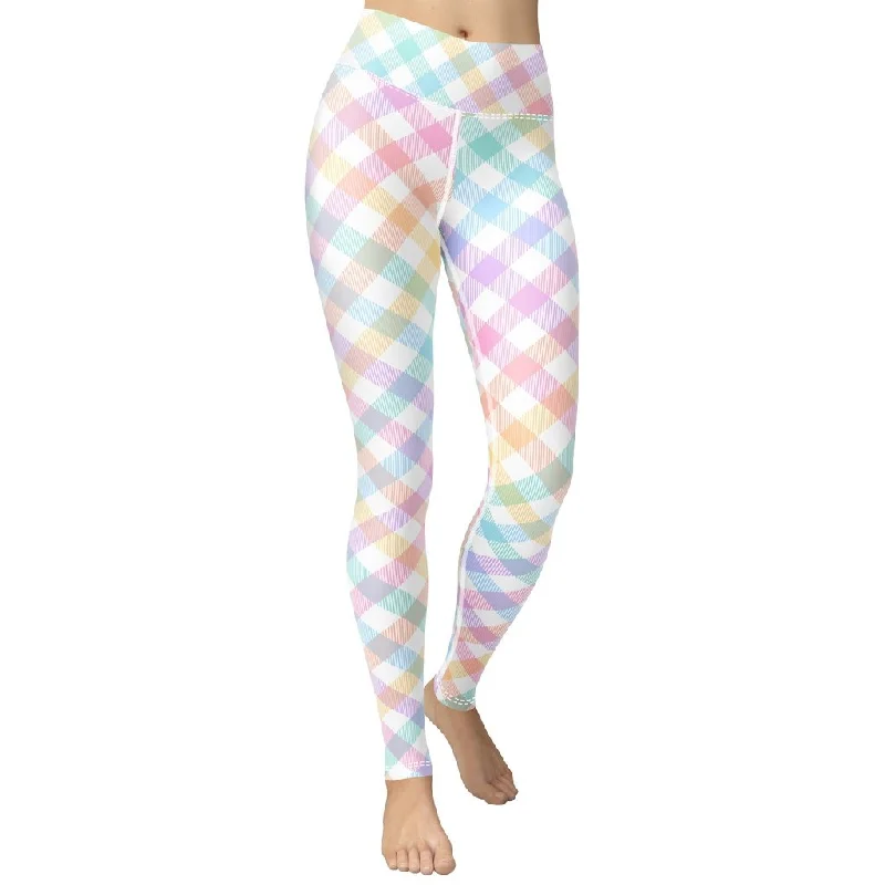 Women's Denim - Look Tight Trousers in Light Blue for a Casual and Versatile OptionPlaid Easter Yoga Leggings Women's Denim - Look Tight Trousers in Light Blue for a Casual and Versatile OptionPlaid Easter Yoga Leggings