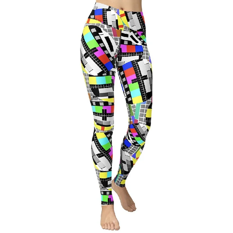 Plus Size Women's Plaid Tight Trousers in Multicolor for a Stylish and Classic LookTV No Signal Yoga Leggings Plus Size Women's Plaid Tight Trousers in Multicolor for a Stylish and Classic LookTV No Signal Yoga Leggings